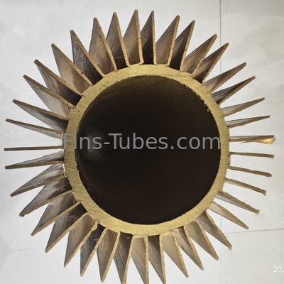 DELLOK ASTM A106 Seamless Steel Longitudinal Finned Tube