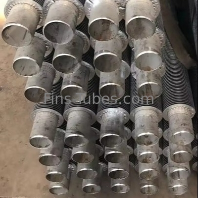 DELLKO Corrosion Resistance Aluminum Finned Tube Carbon Steel L Tube Up To 2000 Psi 1 Inch Fin Height