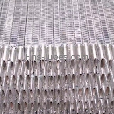 DELLOK Extrusion Process Low Fin Tube With Galvanizing Coating And Customized Fin Space