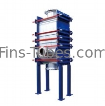 DELLOK YONGHUI Smooth Surface Plate And Shell Heat Exchanger For Low Reynolds Number Flowing Medium