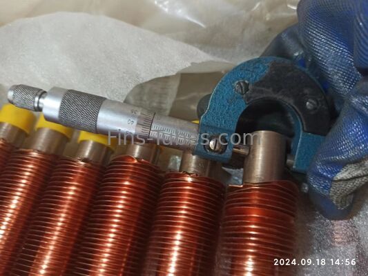 DELLOK YONGHUI Tube Od 19mm Min Extruded Fin Tube Machine Supplied
