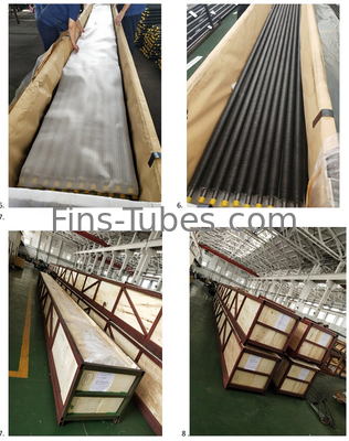 DELLOK Stainless Steel Extruded OD 50.8mm 3.1 Cert Low Fin Tubes