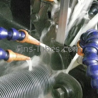 DELLOK HRSG Boiler Fired Heater Helical 0.8mm Welded Fin Tubes