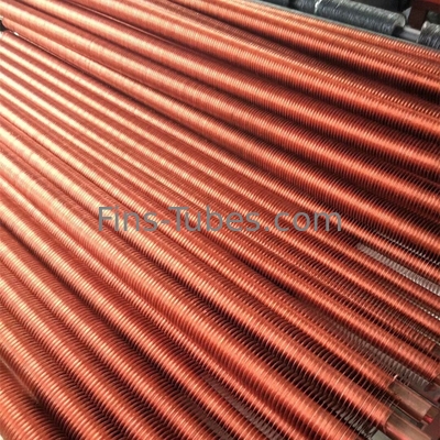 DELLOK Reliance Copper Heating Coils SB111 C12200 Low Fin Tubes