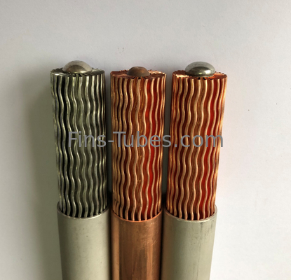 DELLOK CE EN10204 Inner Stretch Wave S30408 2205 Flexible Copper Tubing