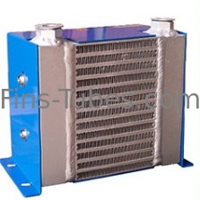DELLOK Extrusion Wire Wound 16mm Air Cooled Heat Exchangers Fin Tube