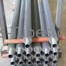 DELLOK Steel Frame Grooved G Type H14 Height 16mm Aluminum Fin Tubes