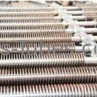 DELLOK Steel Frame Grooved G Type H14 Height 16mm Aluminum Fin Tubes