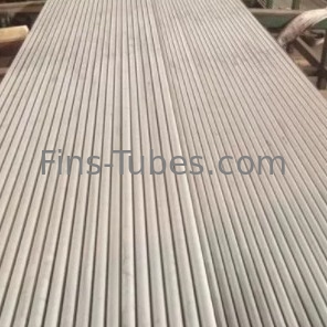DELLOK Aluminum Fin Tube 1100 Knurled Thickness 0.45mm Crimped
