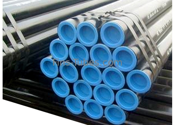 DELLOK Black Painting Seamless Carbon Steel Pipe Sch40 / Sch80 / Sch160 Astm A106