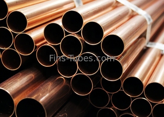 DELLOK Copper Alloy Round Tube Astm B88 C2400 5 Inch for Air Conditioner